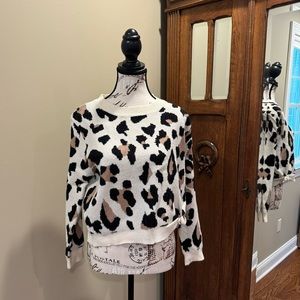 Animal Print Leopard Cheetah Sweater